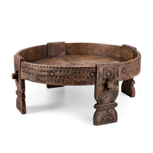 Table traditionnelle en bois collection 5 | Artisannamaroc | Snazzy Marketplace