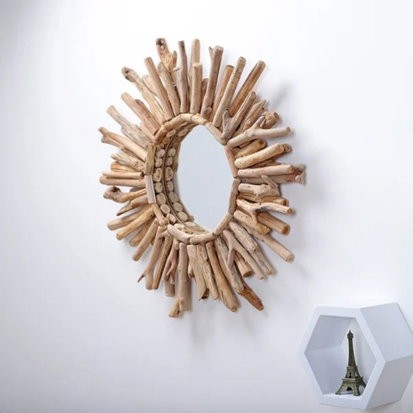 Miroir en bois collection 3 - Snazzy Marketplace