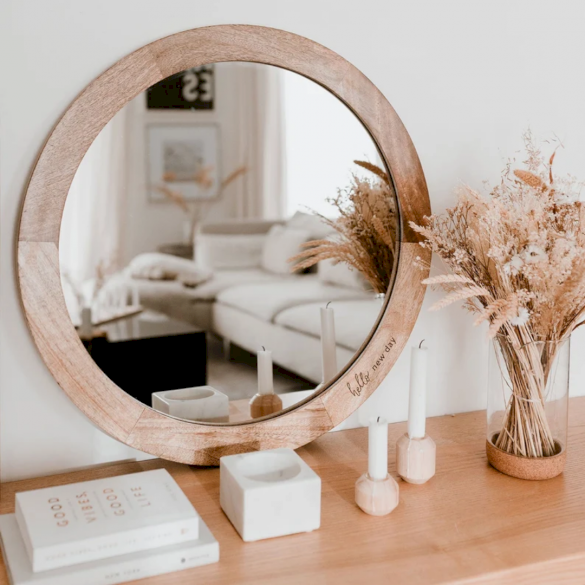 Miroir en bois collection 4 | Artisannamaroc | Snazzy Marketplace