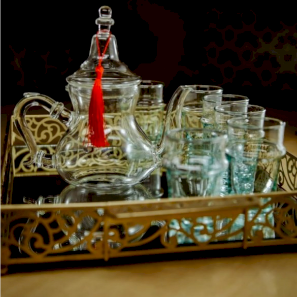 Théière marocaine en verre - Snazzy Marketplace