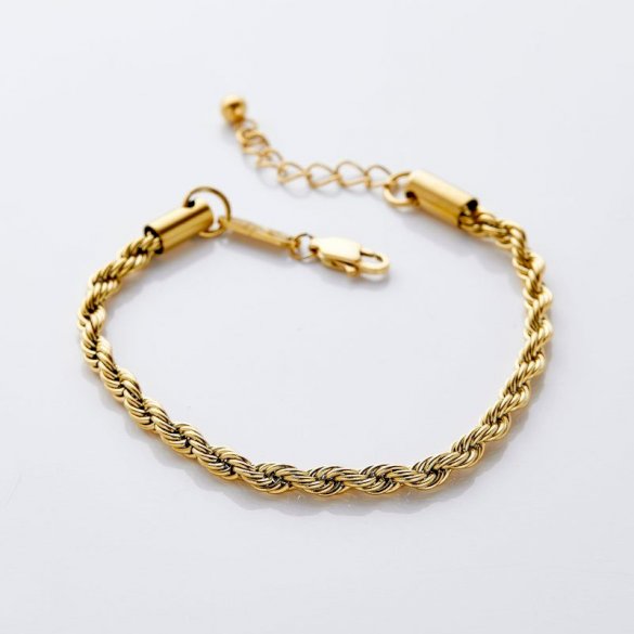 TWISTED GOLD BRACELET | Snazzy Marketplace