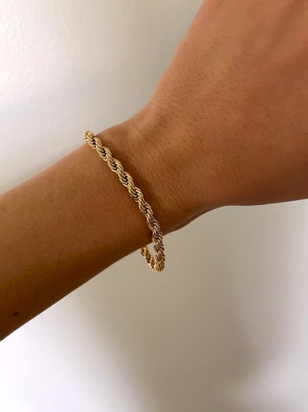 TWISTED GOLD BRACELET - Snazzy Marketplace